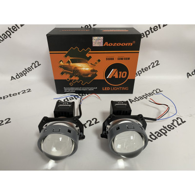 Би светодиодные линзы Aozoom A10 3.0 5500K (Hella 3R) 58/66W