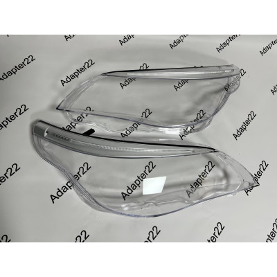 Стёкла фар BMW 5 series E60/E61 2003-2010 с ресничкой
