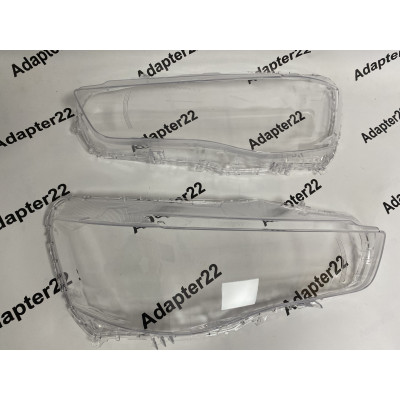 Стёкла фар Mitsubishi Outlander XL 2009-2013. Рестайлинг 