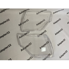 Стёкла фар Mitsubishi Pajero 4 2007-2020. Дорестайлинг и Рестайлинг 
