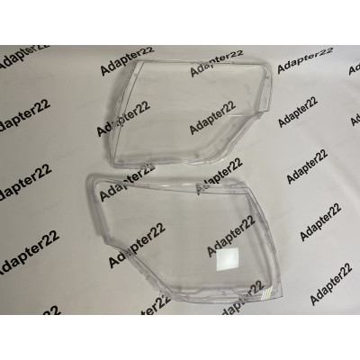 Стёкла фар Mitsubishi Pajero 4 2007-2020. Дорестайлинг и Рестайлинг 