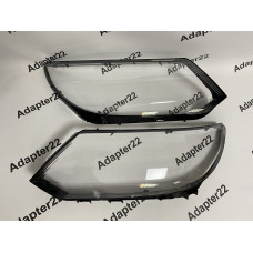 Стёкла фар Volkswagen Tiguan 2011-2016. Рестайлинг. Галоген 
